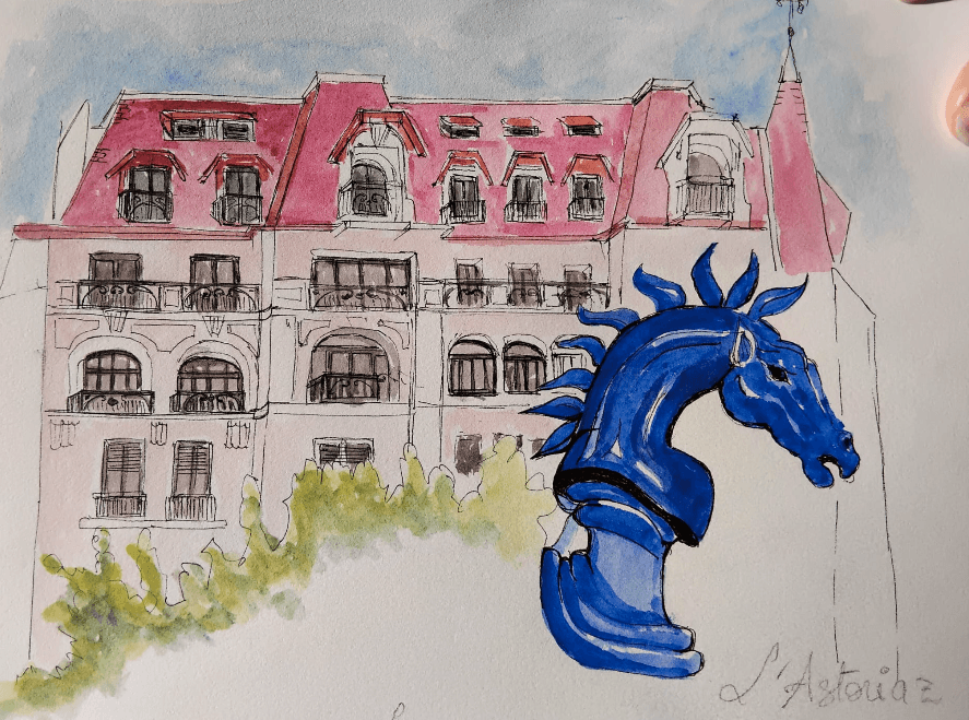 Dessin hôtel Astoriaz
